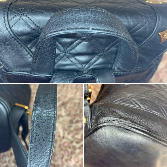 Authentic Preloved Leather MCM Vintage Black Backp - Picture 8 of 8